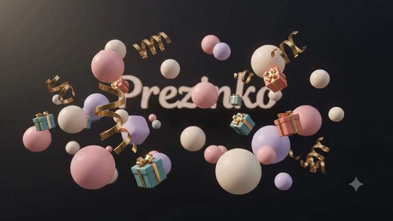 Prezinko — floating gifts